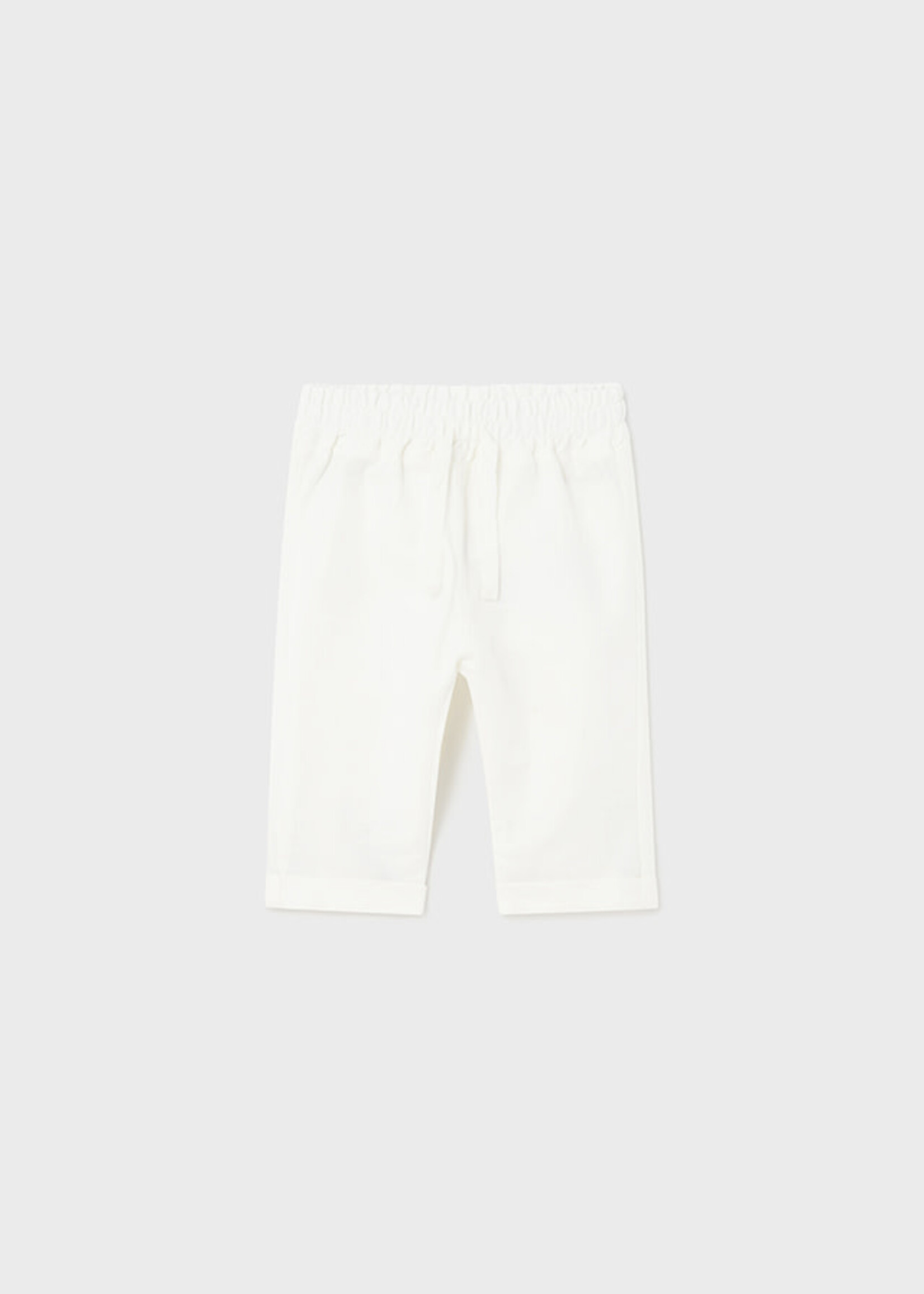 Mayoral Mayoral Linen long trousers White - 24 01538