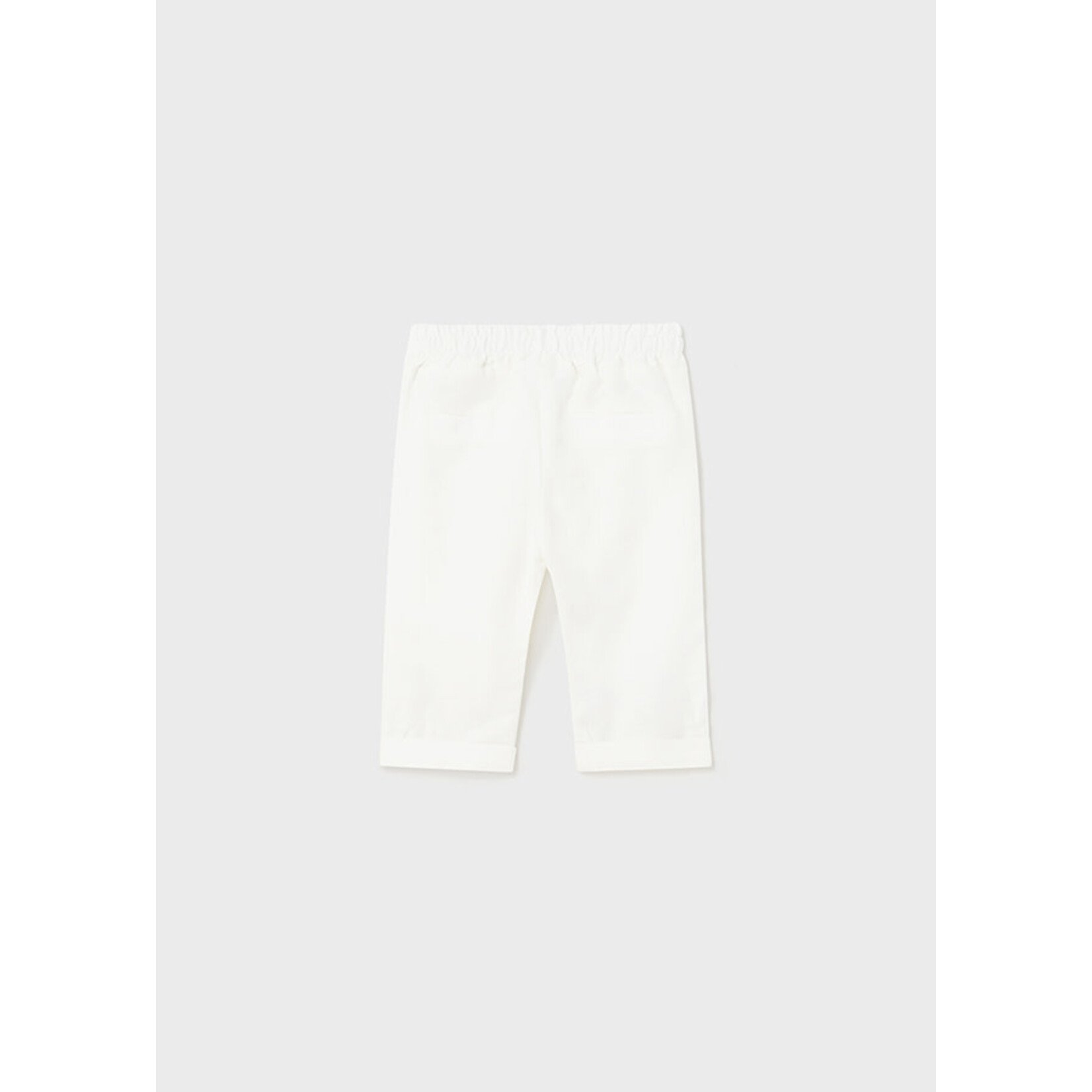 Mayoral Mayoral Linen long trousers White - 24 01538