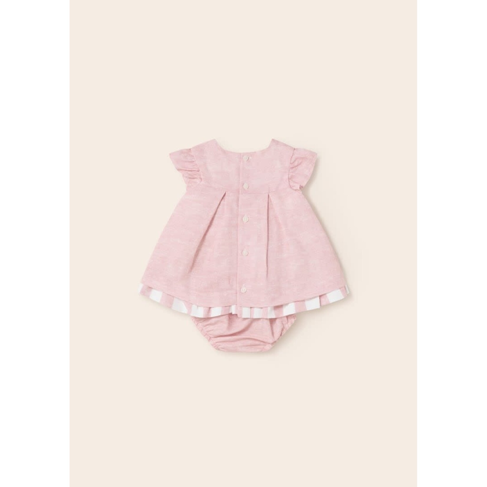 Mayoral Mayoral Linen dress Blush - 23 01821