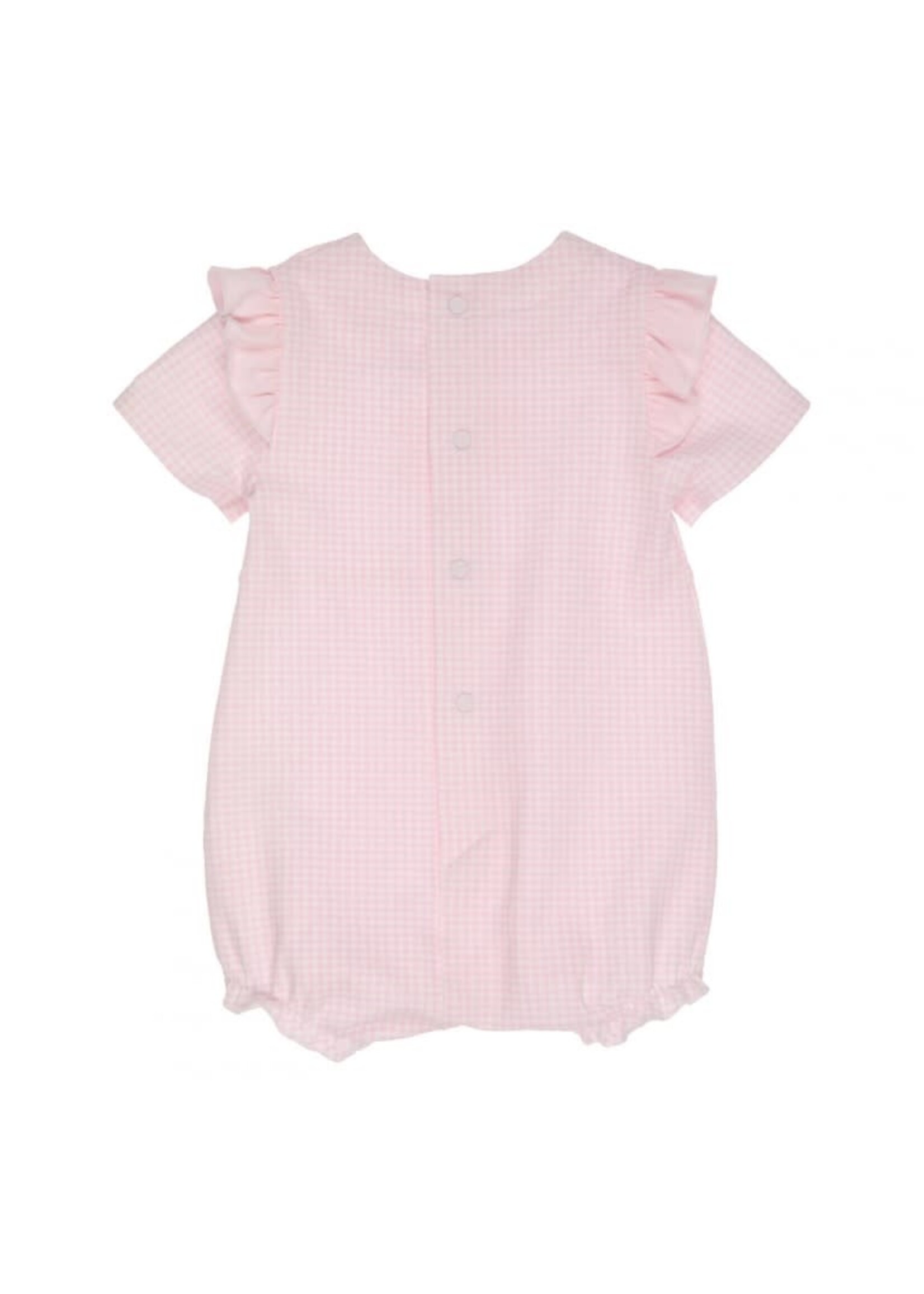 GYMP GYMP Crawling suit Vidrio Light Pink - White 480-3395-11