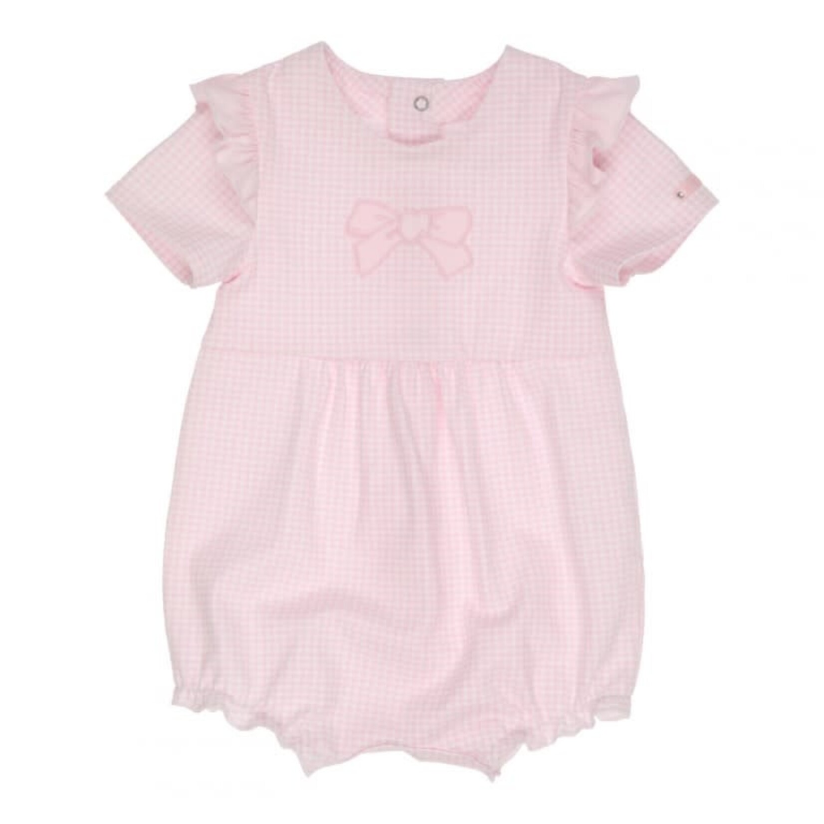 GYMP GYMP Crawling suit Vidrio Light Pink - White 480-3395-11