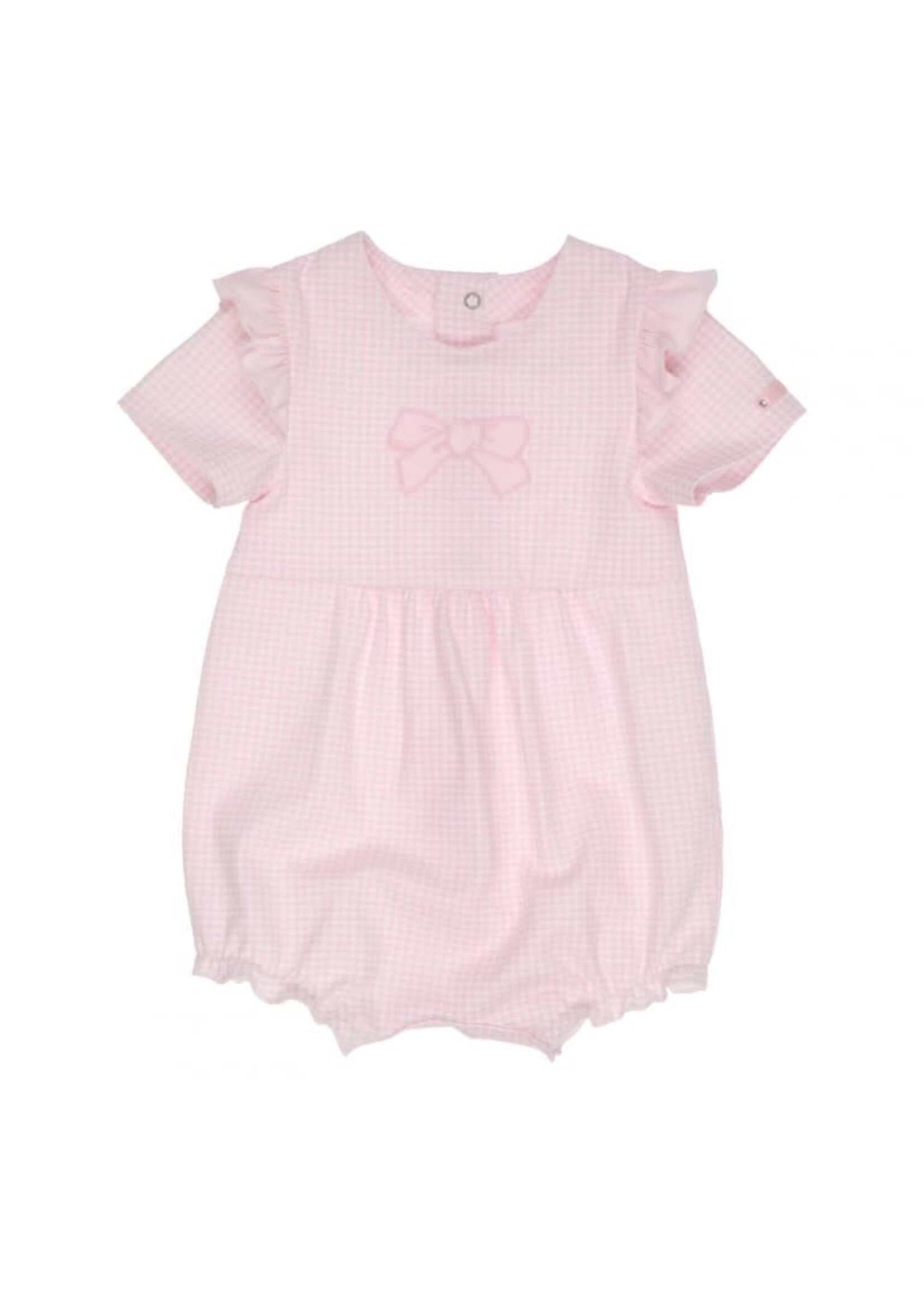 GYMP GYMP Crawling suit Vidrio Light Pink - White 480-3395-11