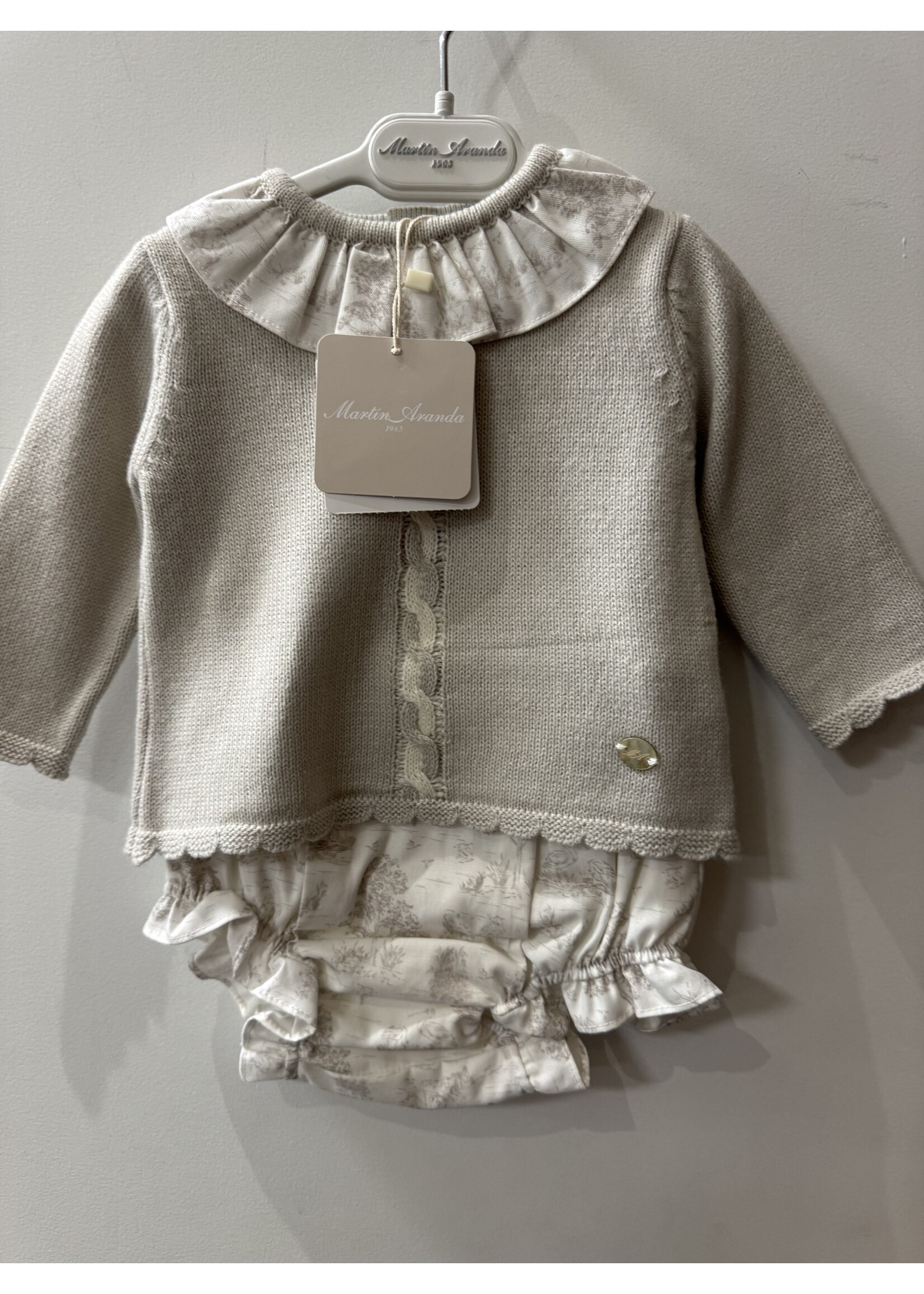 Martin Aranda Martin Aranda CONJ.(JU,BR) PUNTO Y TELA NIÑA NEWPORT Piedra - 010-30285