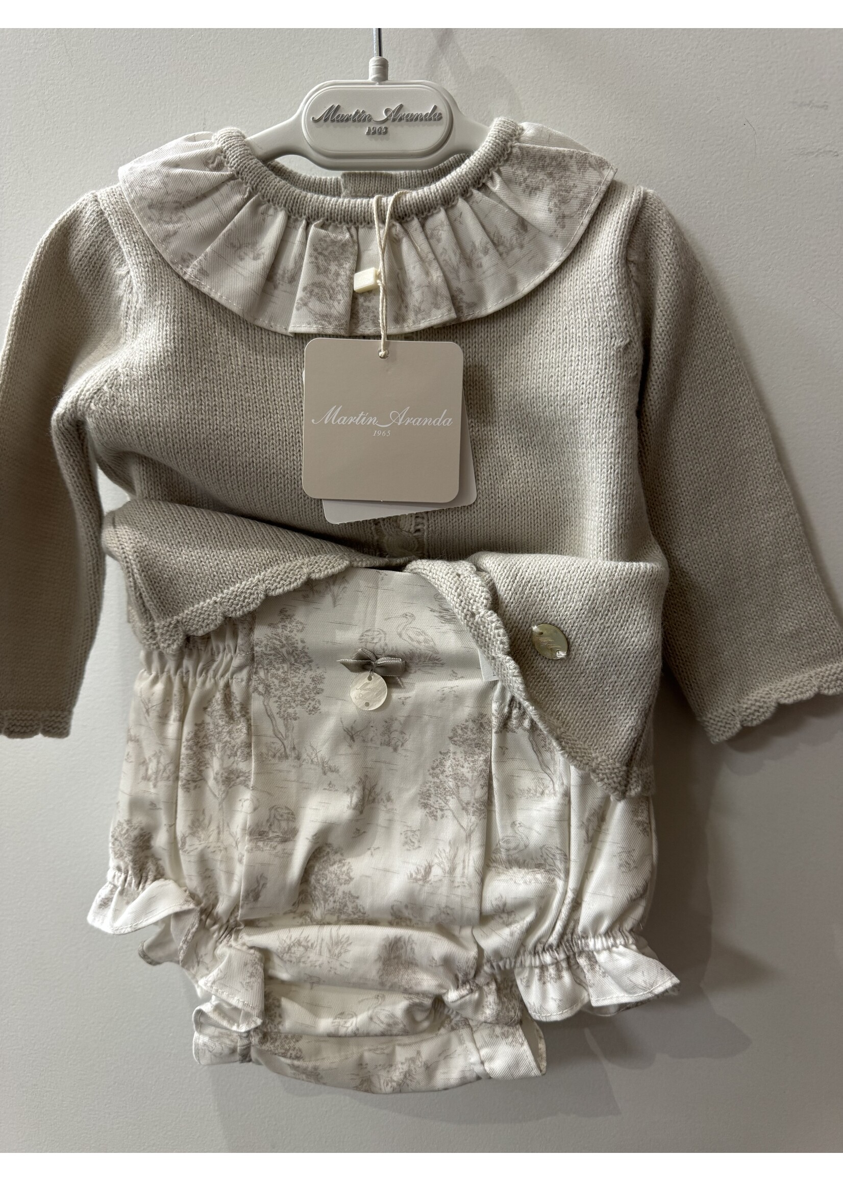 Martin Aranda Martin Aranda CONJ.(JU,BR) PUNTO Y TELA NIÑA NEWPORT Piedra - 010-30285