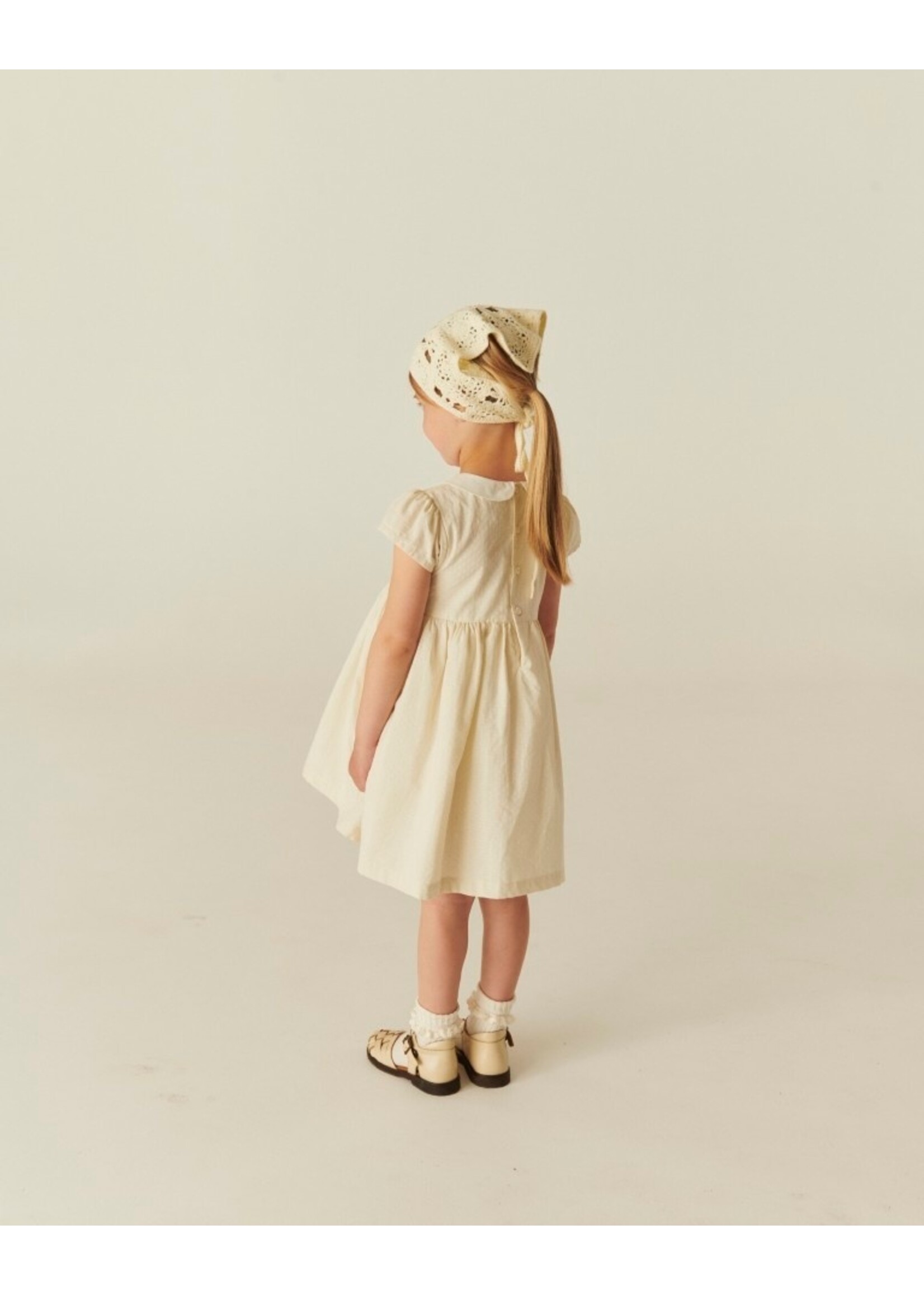 Copenhagen Colors Copenhagen Colors SMOCK DRESS W. EMB. CREAM COMB. 261-240-500