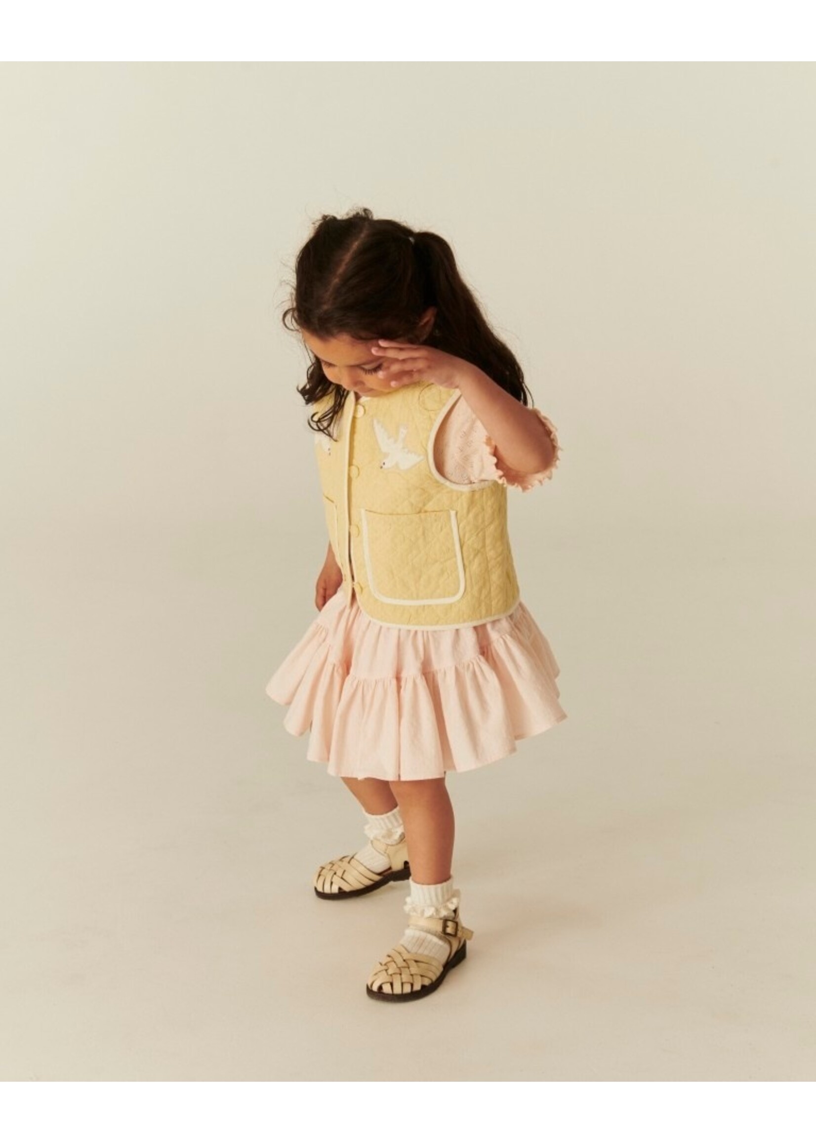 Copenhagen Colors Copenhagen Colors SKIRT W. TULLE LINING DUSTY ROSE 261-240-402