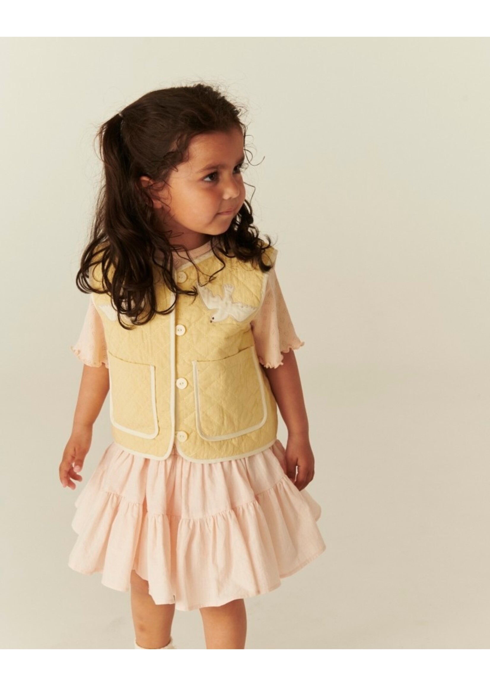 Copenhagen Colors Copenhagen Colors SKIRT W. TULLE LINING DUSTY ROSE 261-240-402