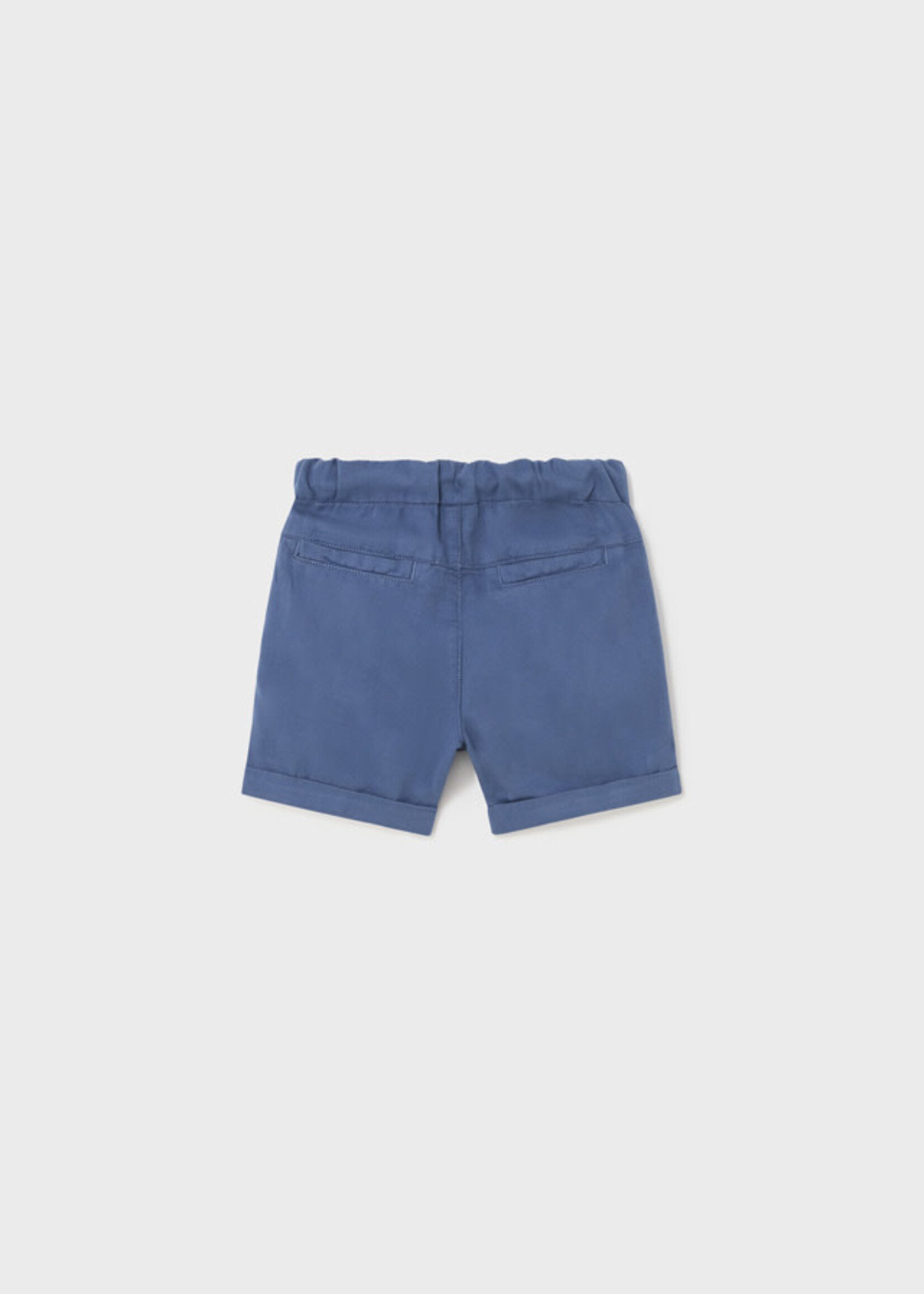 Mayoral Mayoral linen relax shorts Indigo - 24 01227