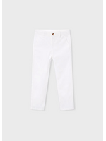 Mayoral Mayoral Twill basic trousers white - 26 00512