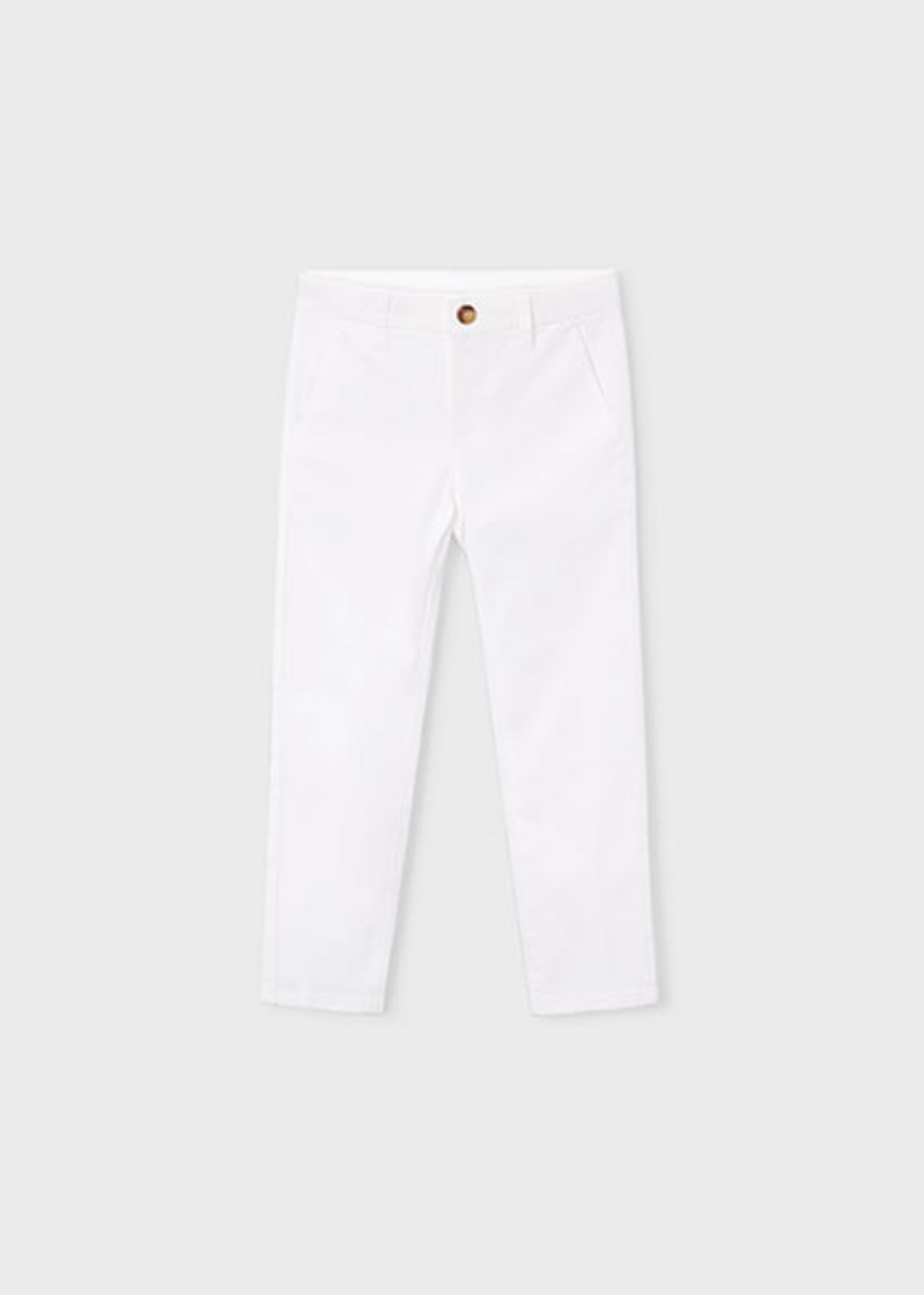 Mayoral Mayoral Twill basic trousers white - 26 00512