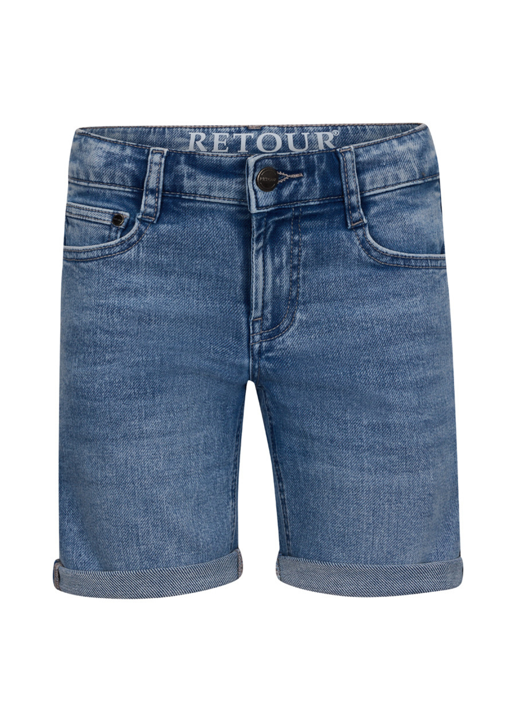 Retour Retour Loek regular jog bleached blue denim - RDB-800-BLB
