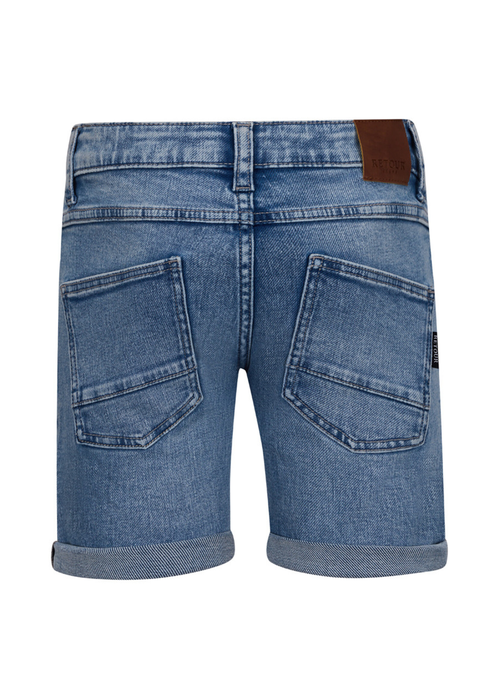 Retour Retour Loek regular jog bleached blue denim - RDB-800-BLB