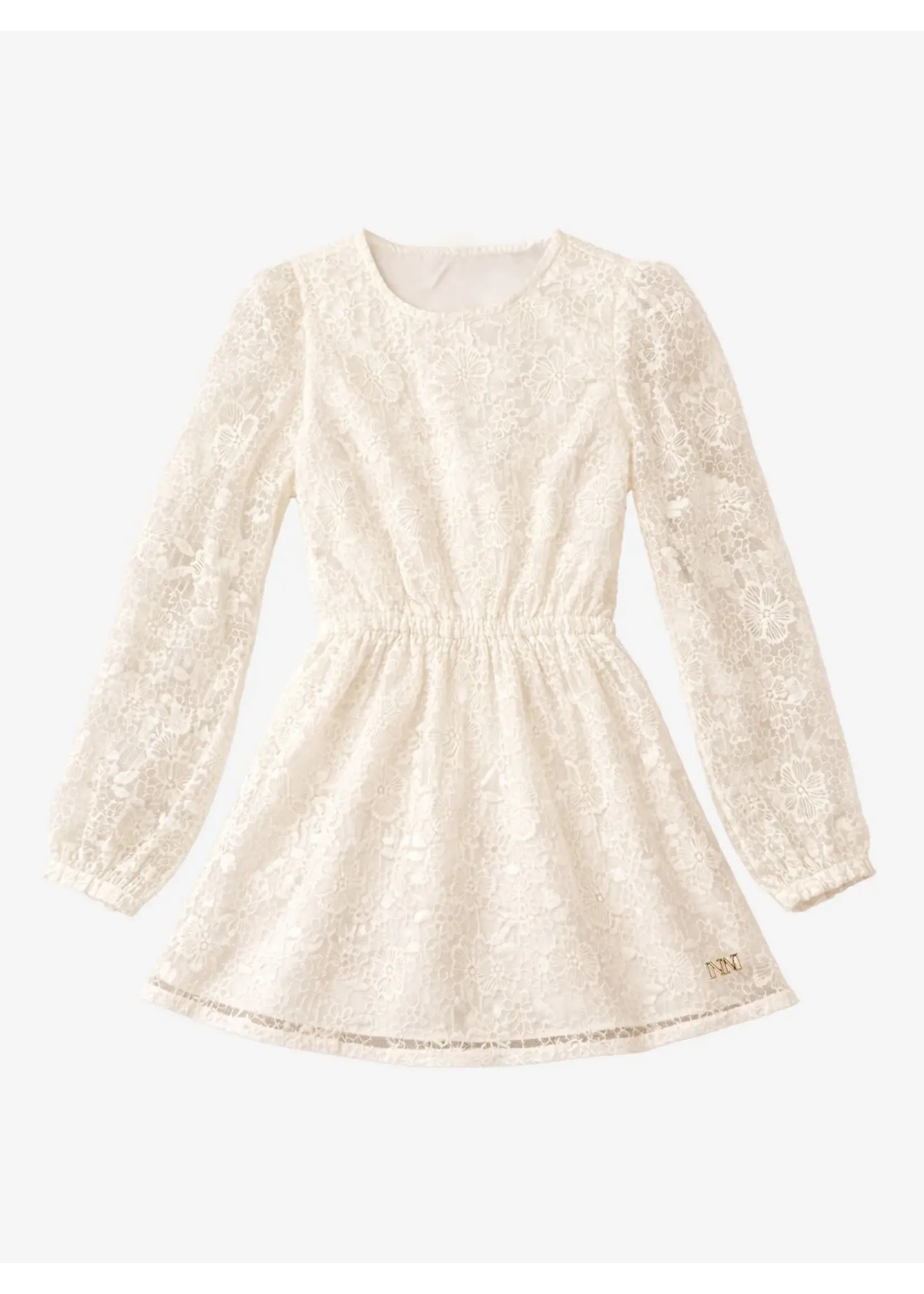 Nik&Nik Nik&Nik Dana Dress Off White G 5-853 2602