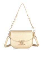 Tas goud met handvat en goud detail