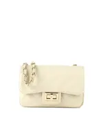 Tasje LEER off white 20 cm x 5.5 cm x 13 cm
