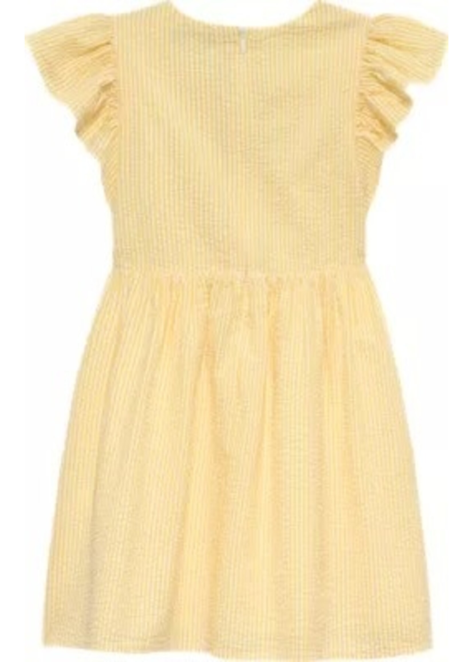 Tommy Hilfiger Tommy Hilfiger SEERSUCKER DRESS SS KG0KG09165ZGP YELLOW DAHLIA STRIPES