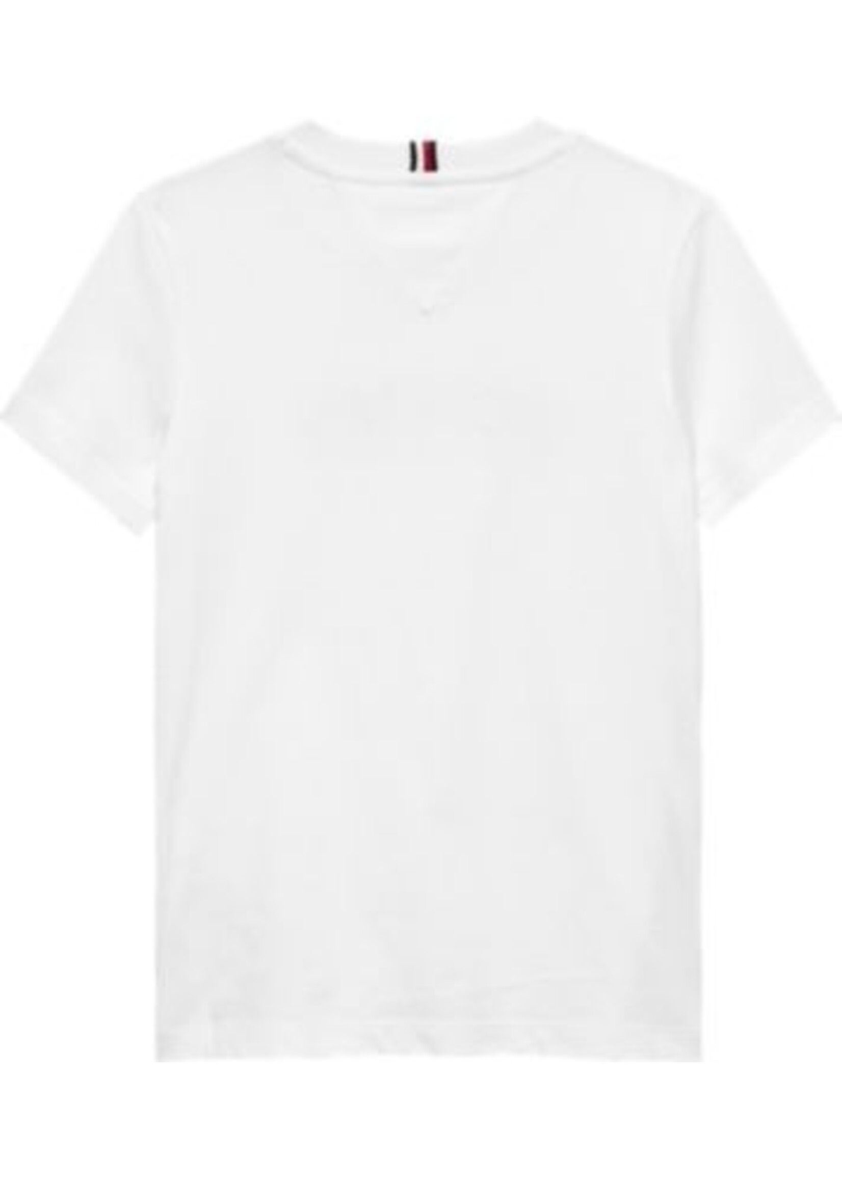 Tommy Hilfiger Tommy Hilfiger TOMMY SCRIPT TEE SS KG0KG09123YBR WHITE