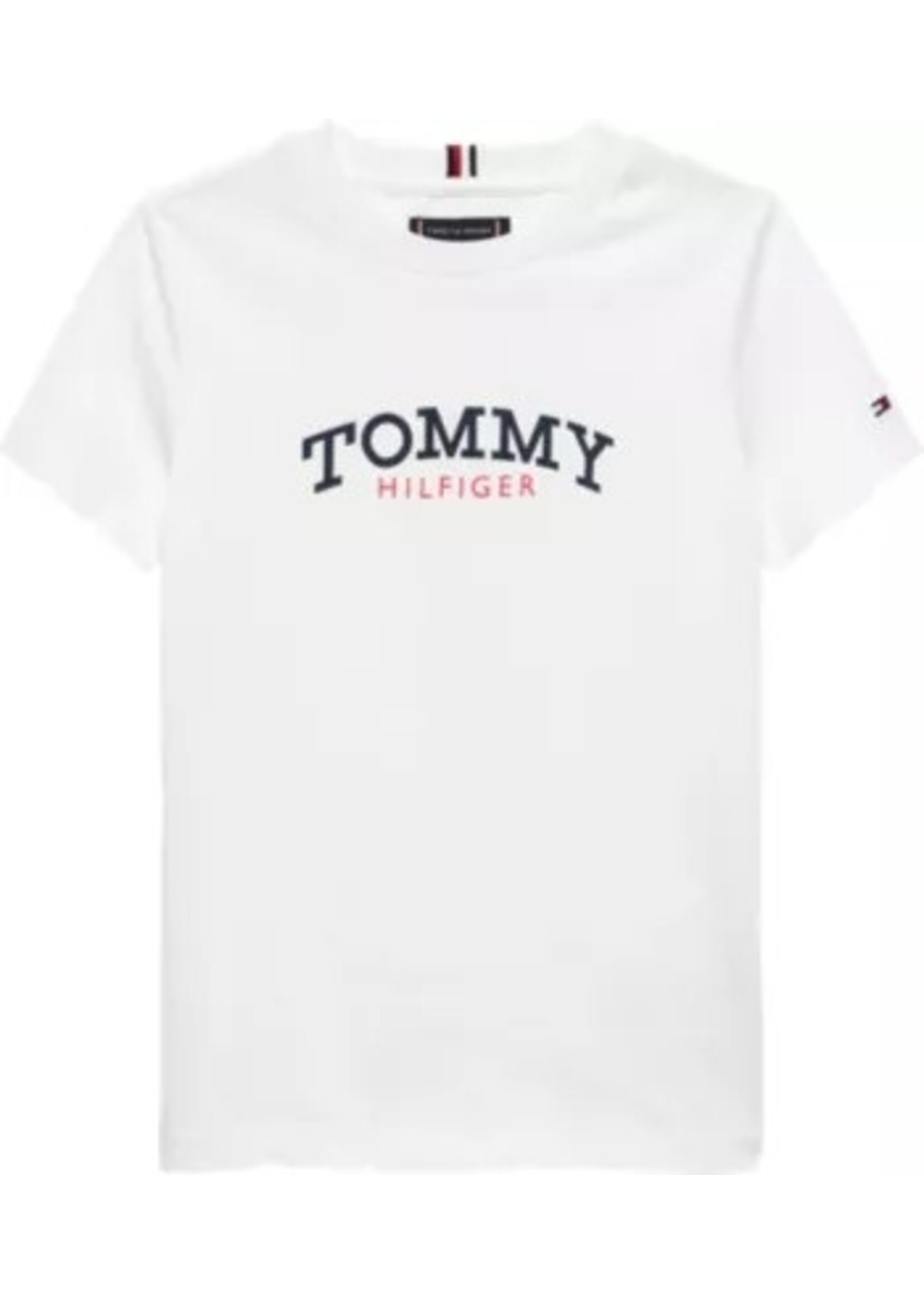 Tommy Hilfiger Tommy Hilfiger TOMMY SCRIPT TEE SS KG0KG09123YBR WHITE