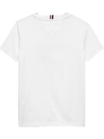 Tommy Hilfiger Tommy Hilfiger WAVY FLAG T-SHIRT KB0KB10275YBR WHITE