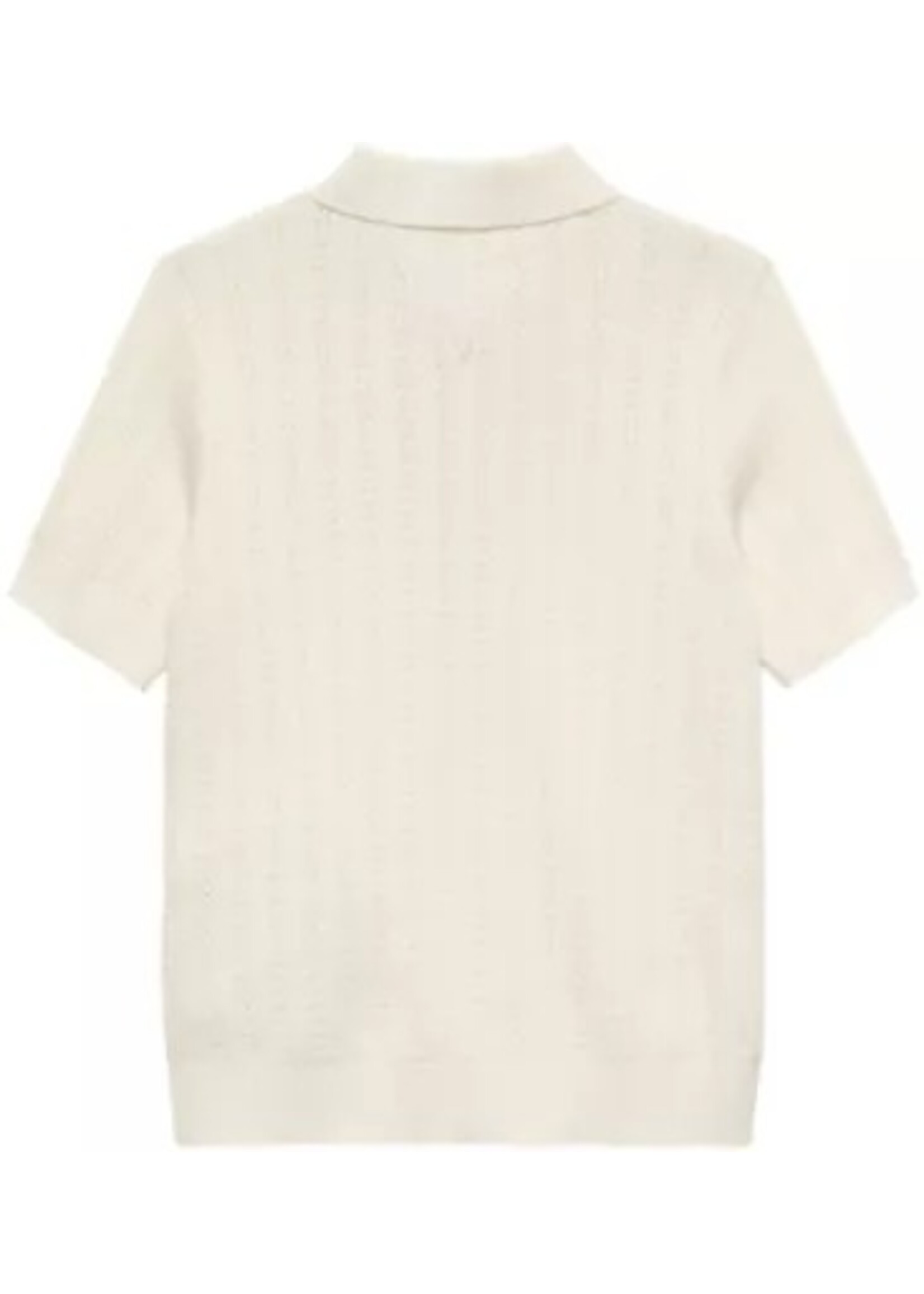 Tommy Hilfiger Tommy Hilfiger OPEN STITCH POLO SWEATER SS KB0KB10251YA8 IVORY SILK