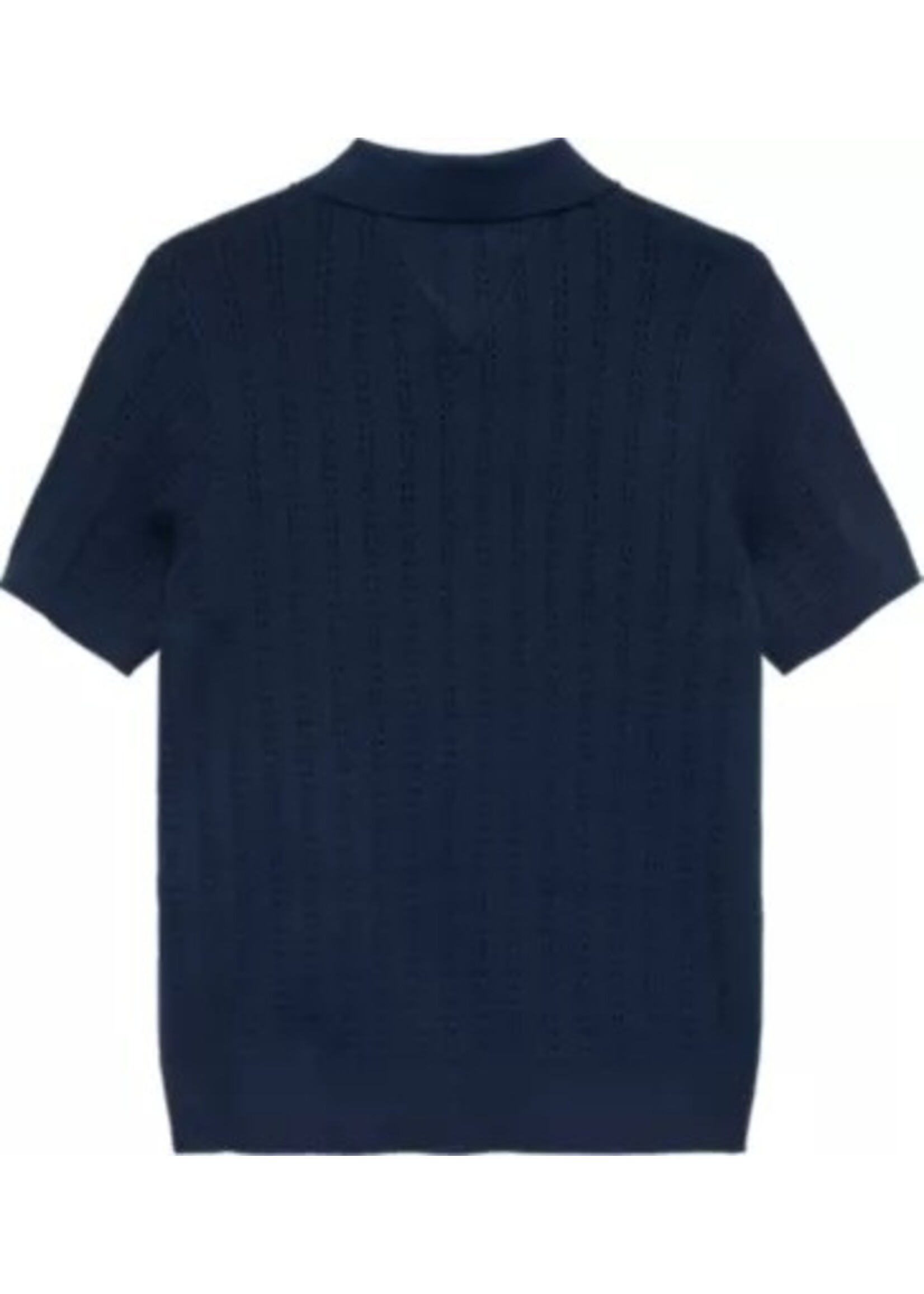 Tommy Hilfiger Tommy Hilfiger OPEN STITCH POLO SWEATER SS KB0KB10251C1G DARK NIGHT NAVY