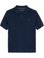 Tommy Hilfiger Tommy Hilfiger OPEN STITCH POLO SWEATER SS KB0KB10251C1G DARK NIGHT NAVY