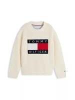 Tommy Hilfiger Tommy Hilfiger HERITAGE FLAG SWEATSHIRT KS0KS00709ACI CLASSIC BEIGE