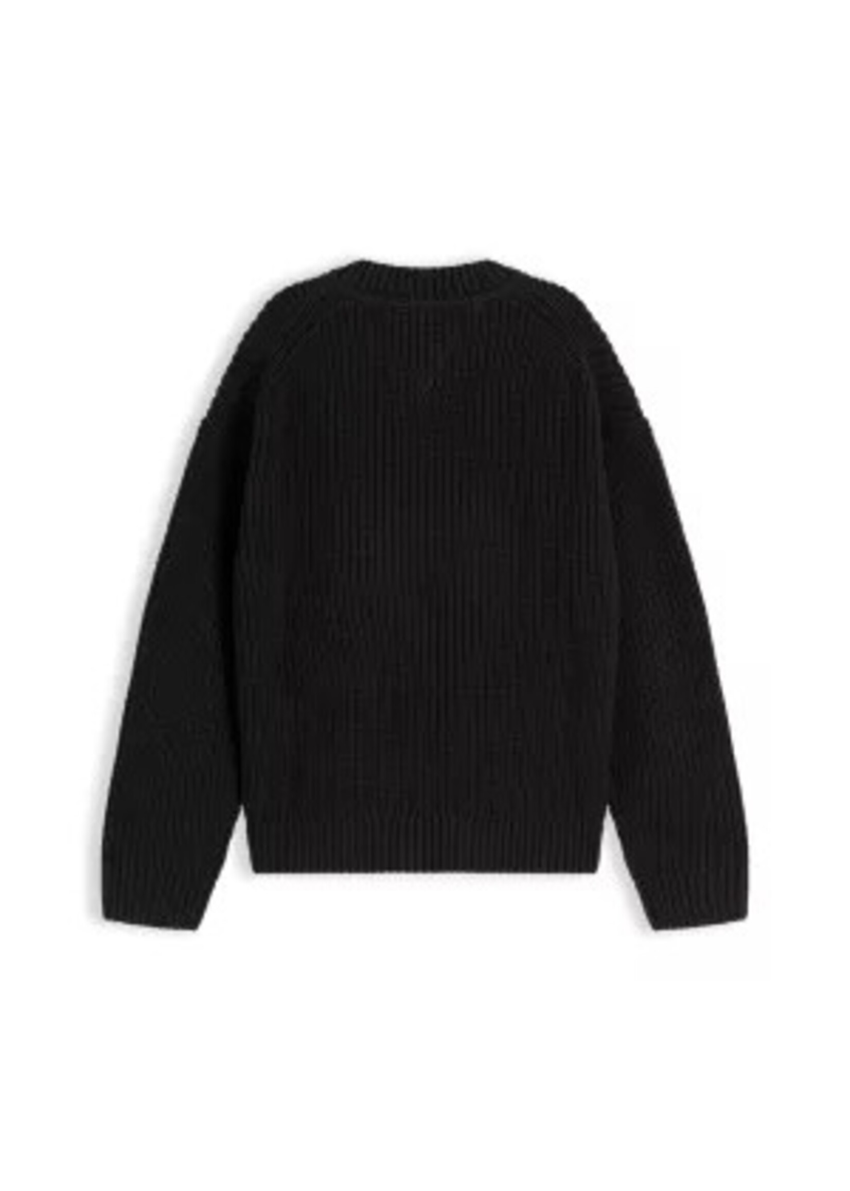 Tommy Hilfiger Tommy Hilfiger HERITAGE FLAG SWEATER KB0KB10071BDS BLACK