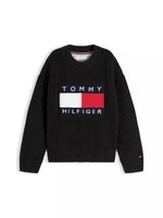 Tommy Hilfiger Tommy Hilfiger HERITAGE FLAG SWEATER KB0KB10071BDS BLACK