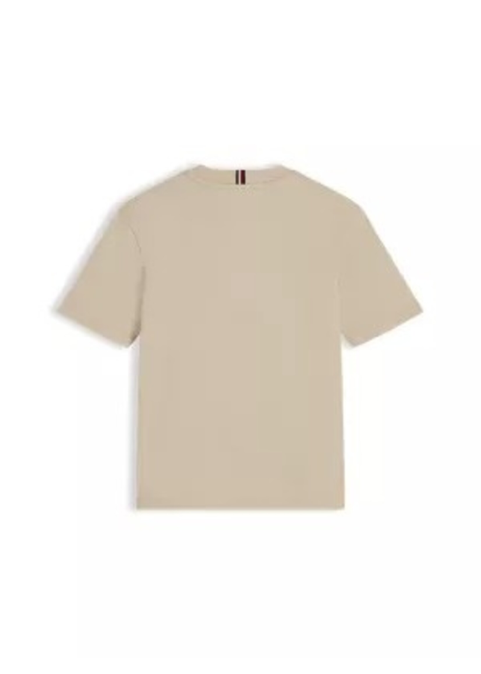 Tommy Hilfiger Tommy Hilfiger HERITAGE PRINTED FLAG T-SHIRT KB0KB10340ACI CLASSIC BEIGE