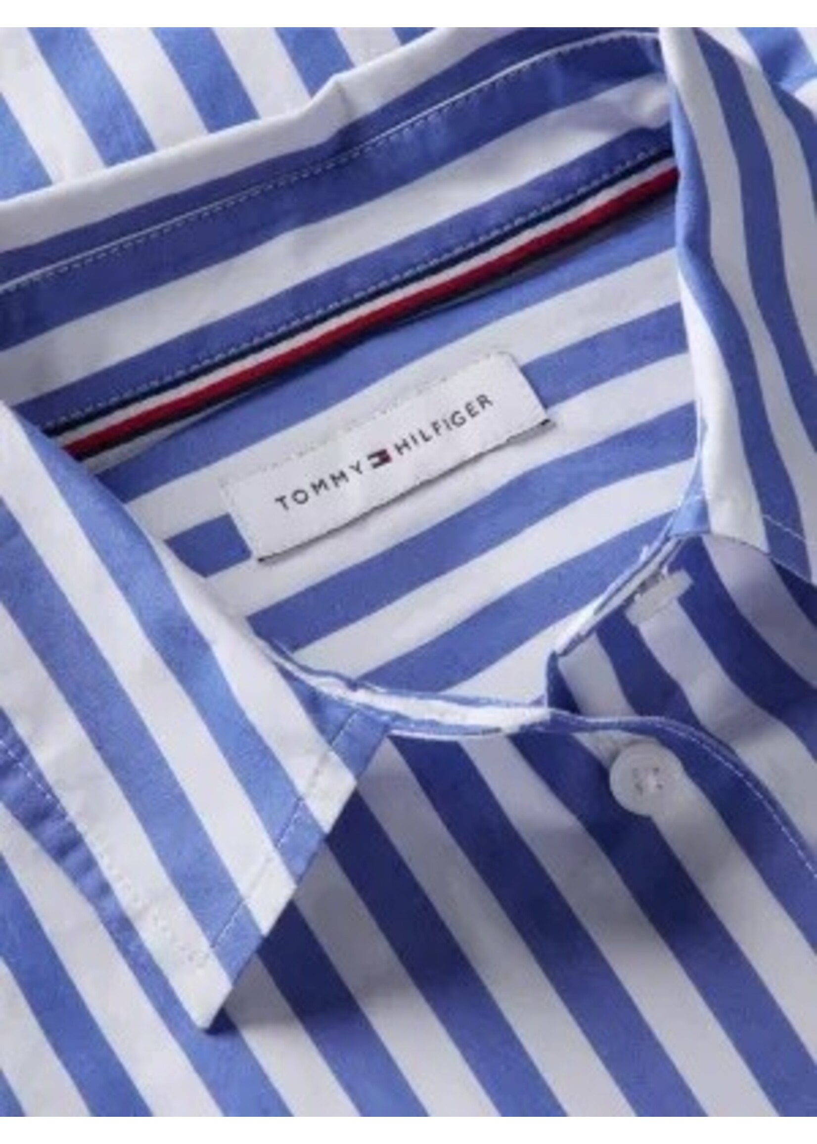 Tommy Hilfiger Tommy Hilfiger PLEATED SHIRT DRESS LS KG0KG09400C8P NOBLE BLUE