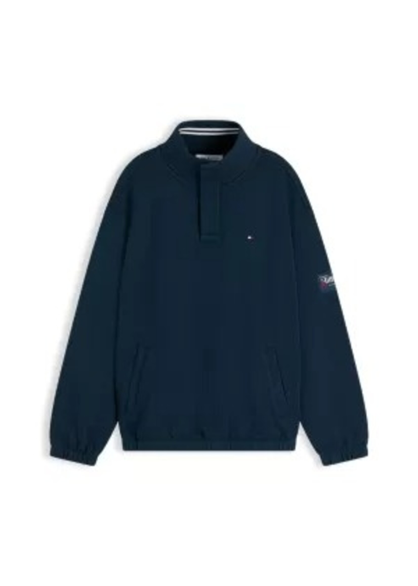 Tommy Hilfiger Tommy Hilfiger BUTTON HIGH NECK SWEATSHIRT KB0KB10505C1G DARK NIGHT NAVY
