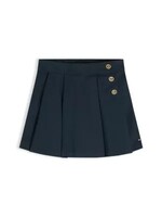 Tommy Hilfiger Tommy Hilfiger GOLD BUTTON PLEATED SKIRT KG0KG09436C1G DARK NIGHT NAVY