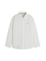 Tommy Hilfiger Tommy Hilfiger POPLIN SHIRT LS KB0KB10601YBR WHITE