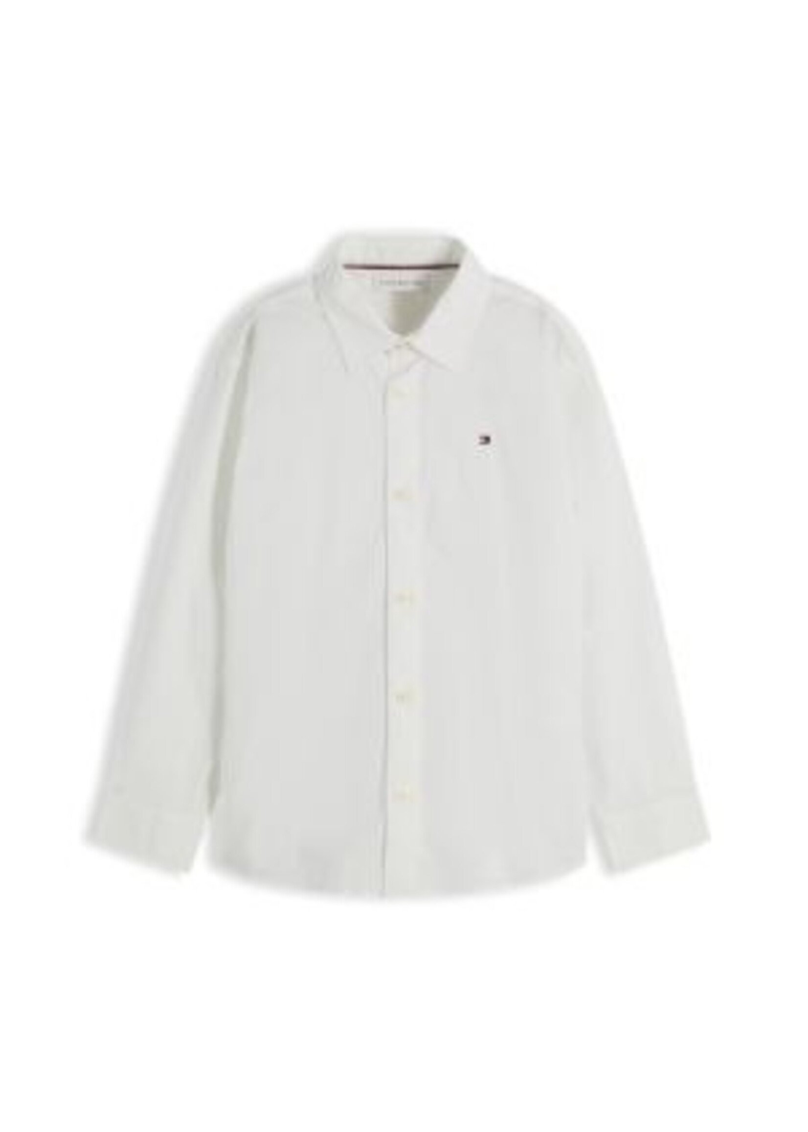 Tommy Hilfiger Tommy Hilfiger POPLIN SHIRT LS KB0KB10601YBR WHITE