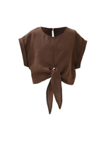 Kocca Kocca  blouse brown