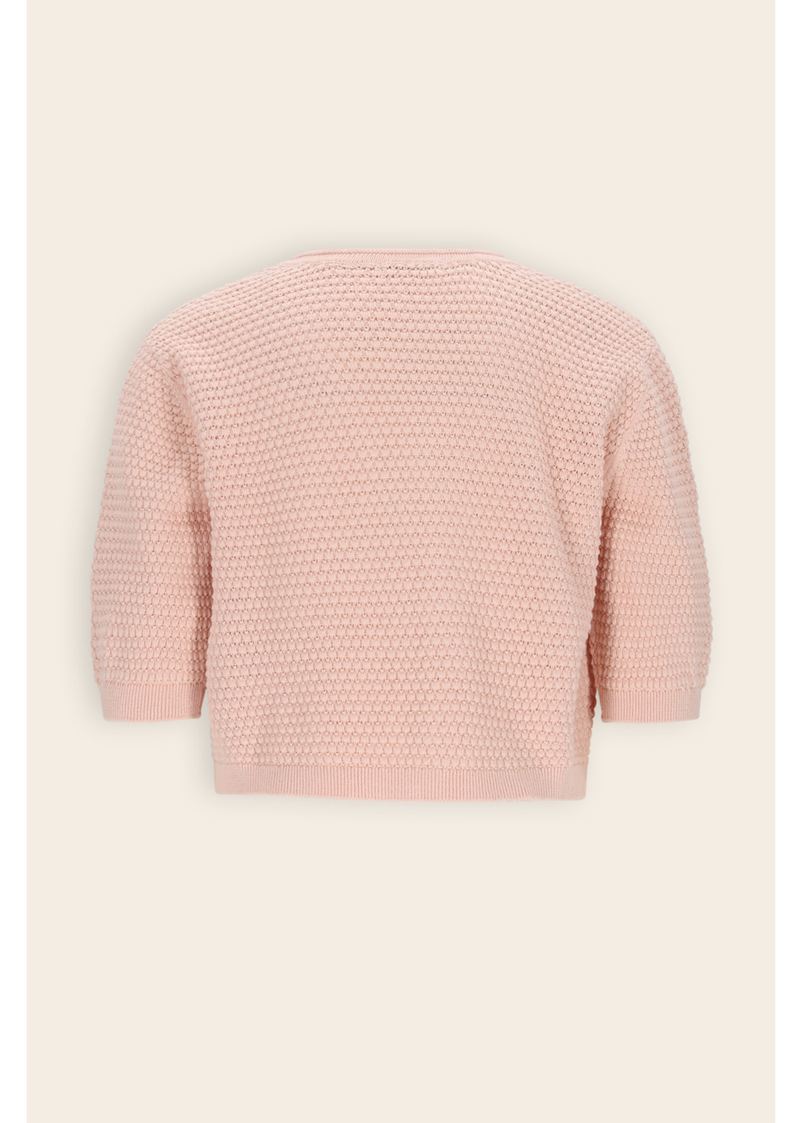 NoNo NoNo Aisa Knitted Cardigan N603-5315 Pale Blush Pink