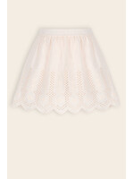 NoNo NoNo Nova Skirt with Embroidered Border N603-5711 Hint of a Tint Salmon