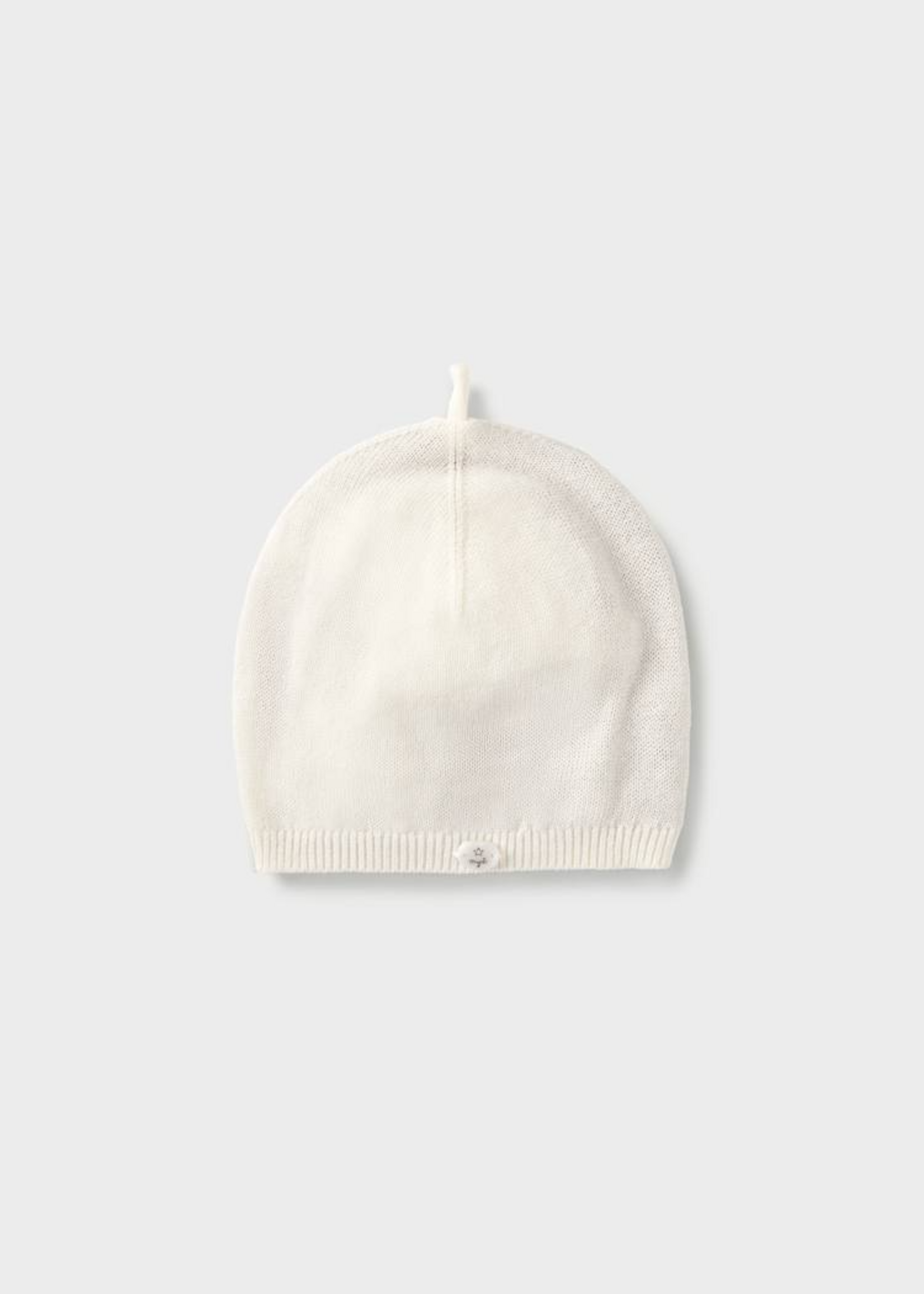 mayoral newborn hat off white