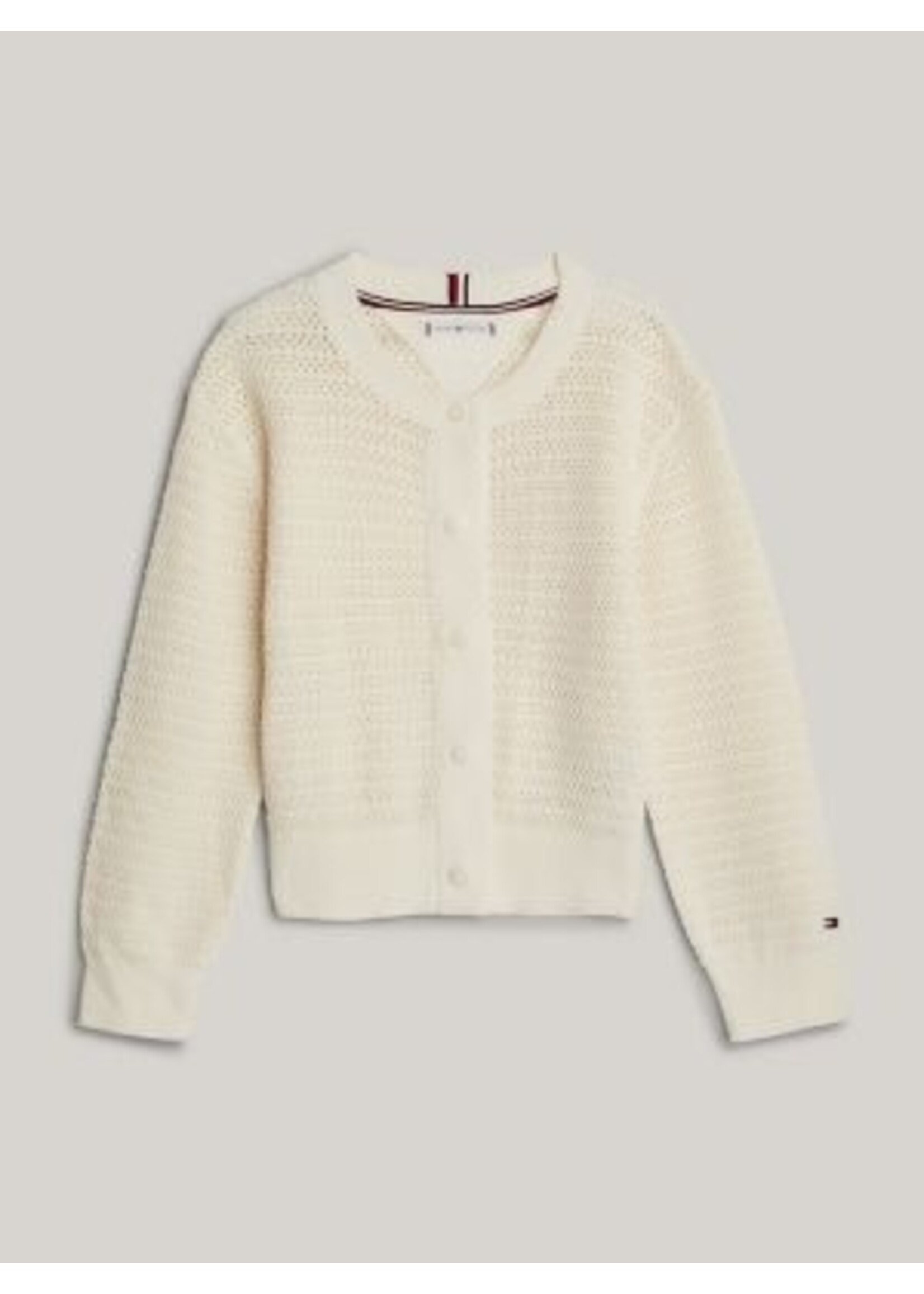 Tommy Hilfiger Tommy Hilfiger CROCHET CARDIGAN, AEF KG0KG07766AEF Calico