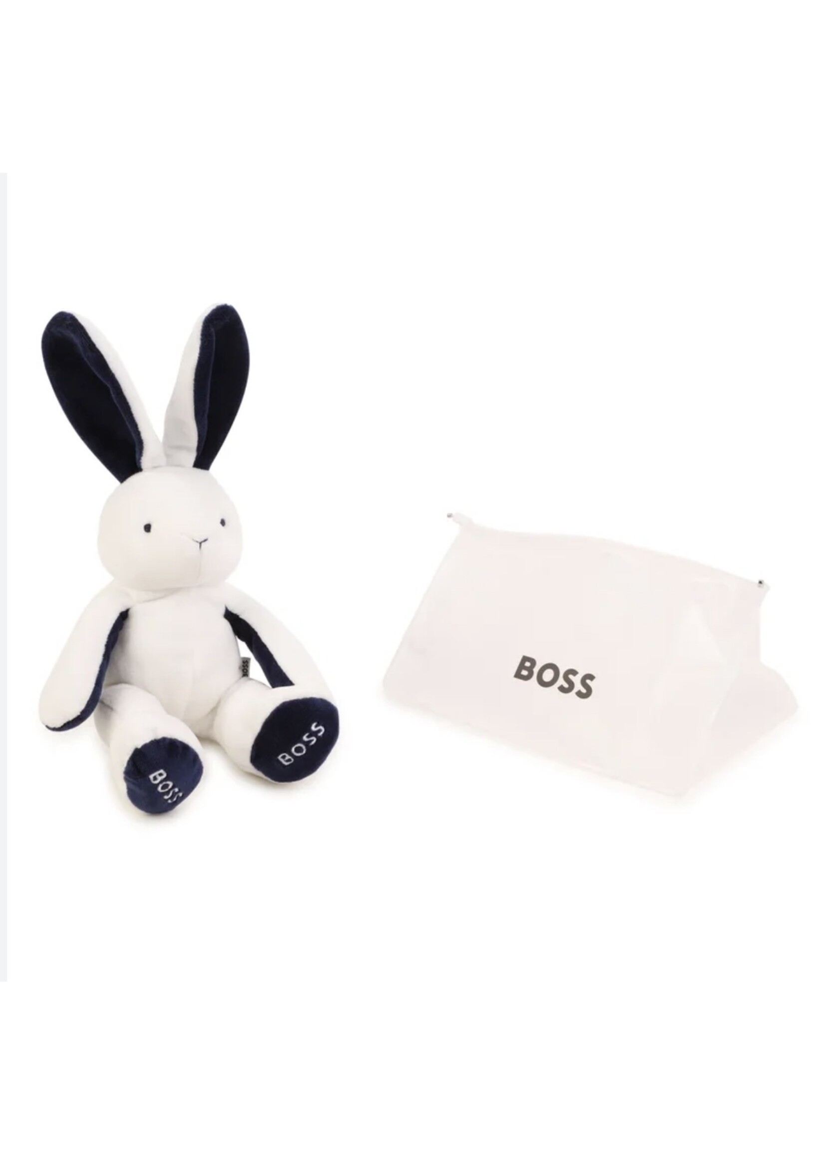 Boss Knuffel blauw / wit
