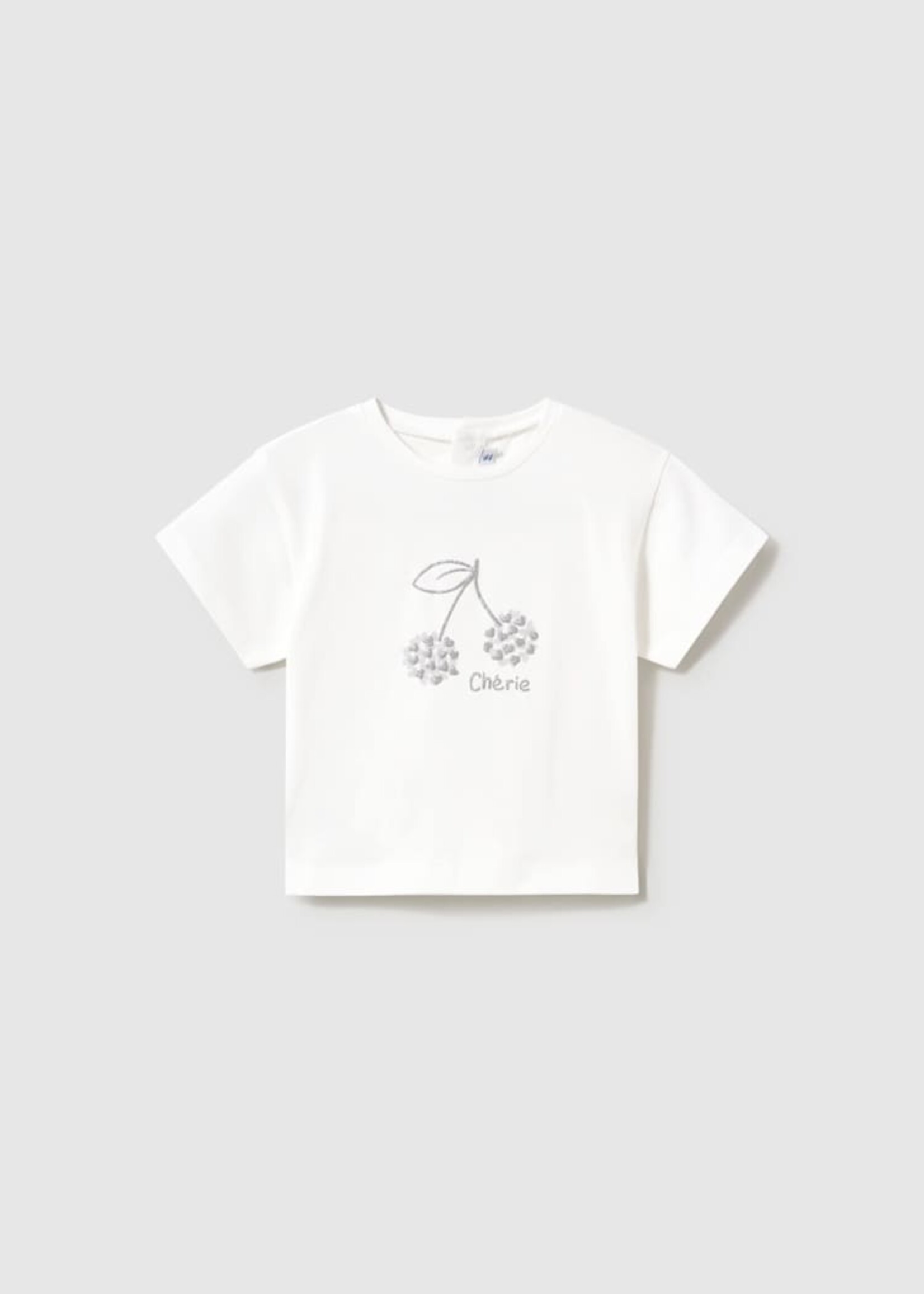 Mayoral Mayoral Basic s/s t-shirt White - 26 00105