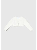Mayoral Mayoral Basic knit bolero Natural - 26 00306