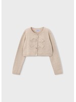 Mayoral Mayoral Knit cardigan Hazelnut v - 26 00321