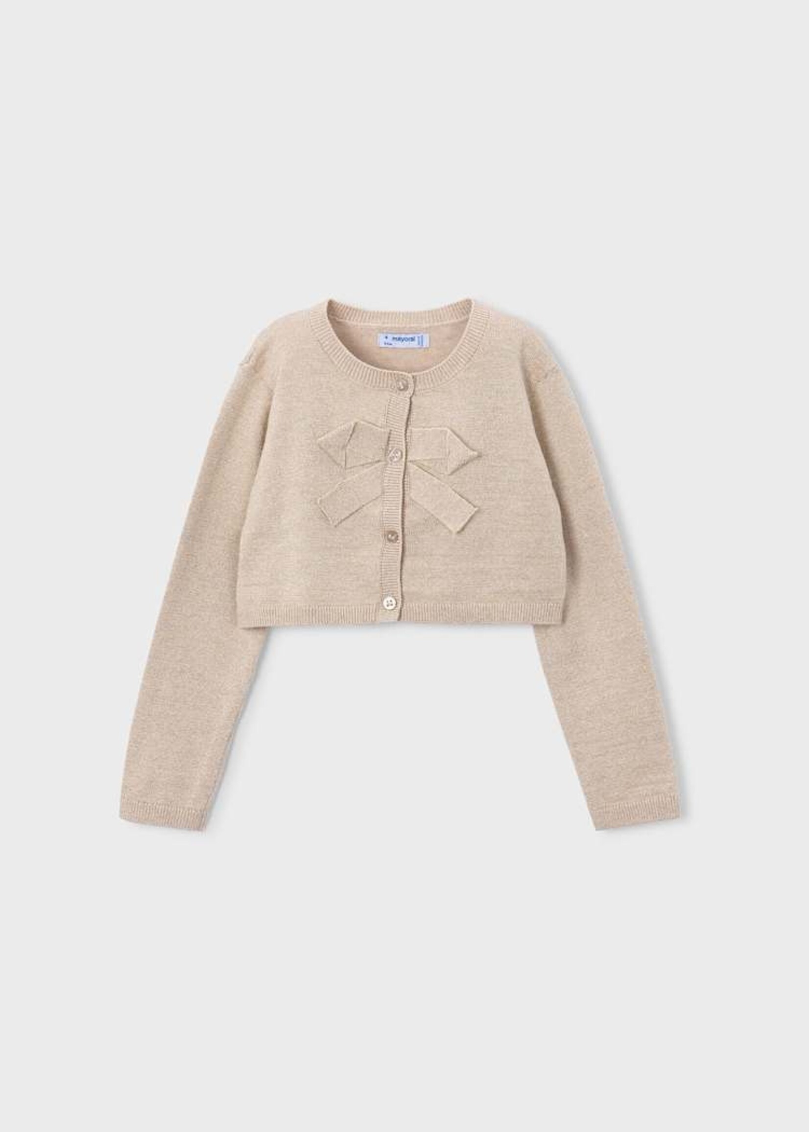 Mayoral Mayoral Knit cardigan Hazelnut v - 26 00321