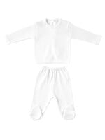 Babidu Babidu CONJ, JUBON M/L POLAINA BLANCO-5112