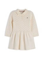 Tommy Hilfiger Tommy Hilfiger POINTELLE CABLE DRESS KN0KN02261YA8 IVORY SILK