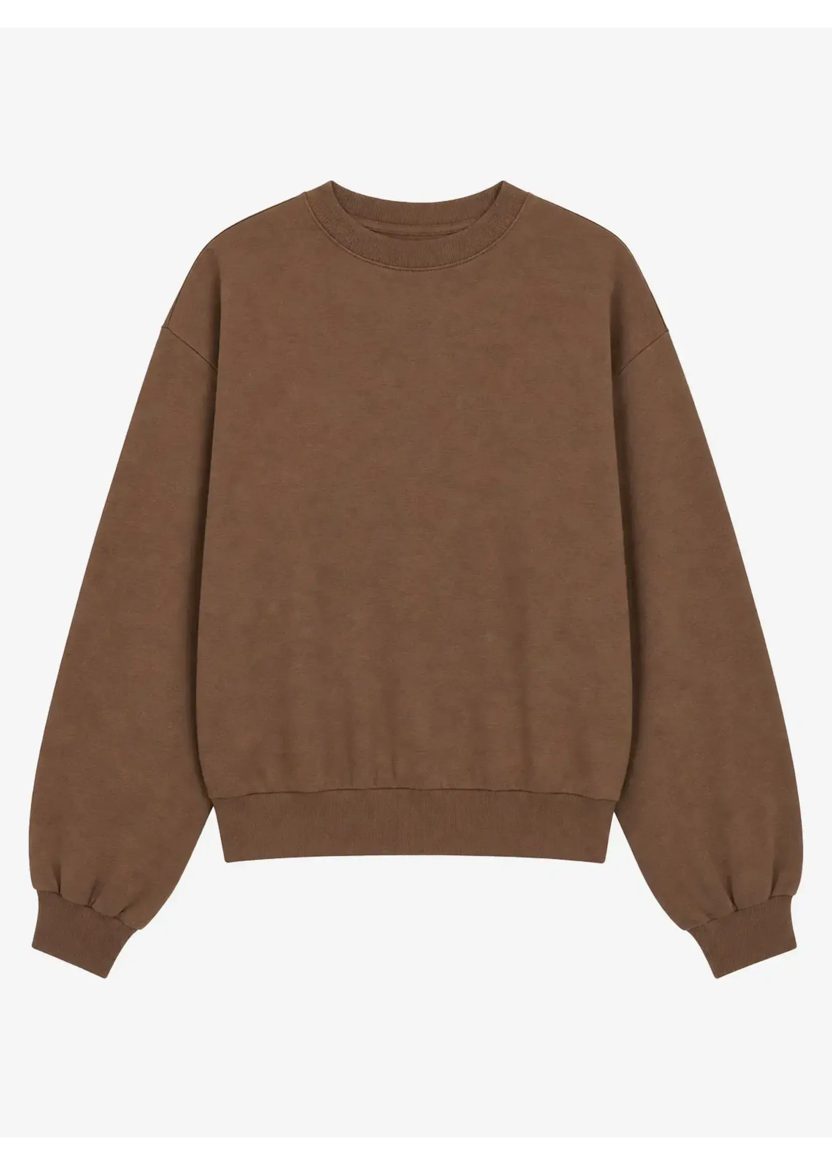 Nik&Nik Nik&Nik Stephia Sweatshirt Chestnut G 8-174 2604