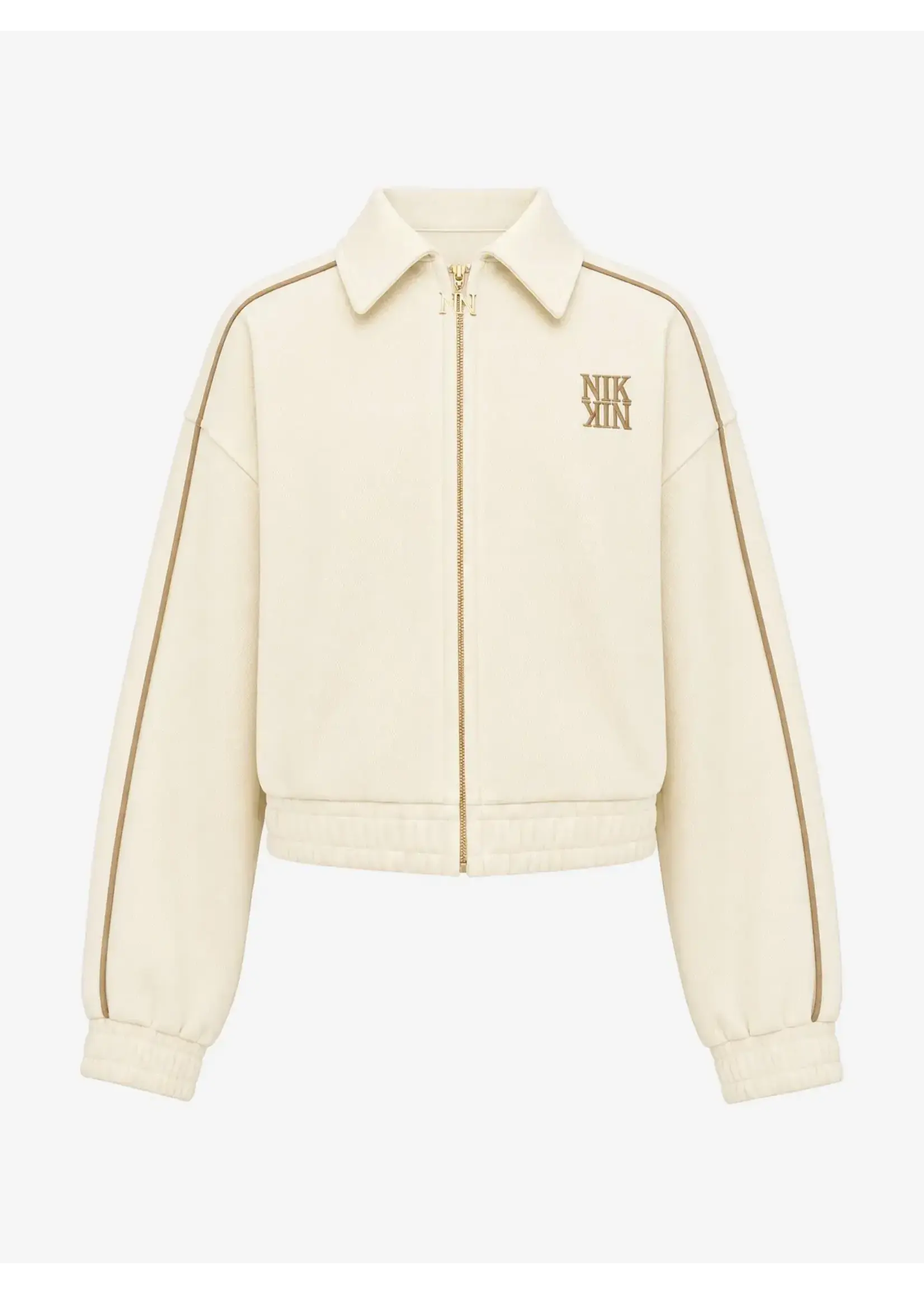 Nik&Nik Nik&Nik Soya Sweat Jacket Almond Milk G 4-182 2604