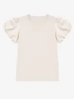 Nik&Nik Nik&Nik Satin T-shirt Almond Milk G 8-212 2604